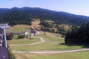 Kluszkowce  Kluszkowce - Góra Wdżar Widok z górnej stacji