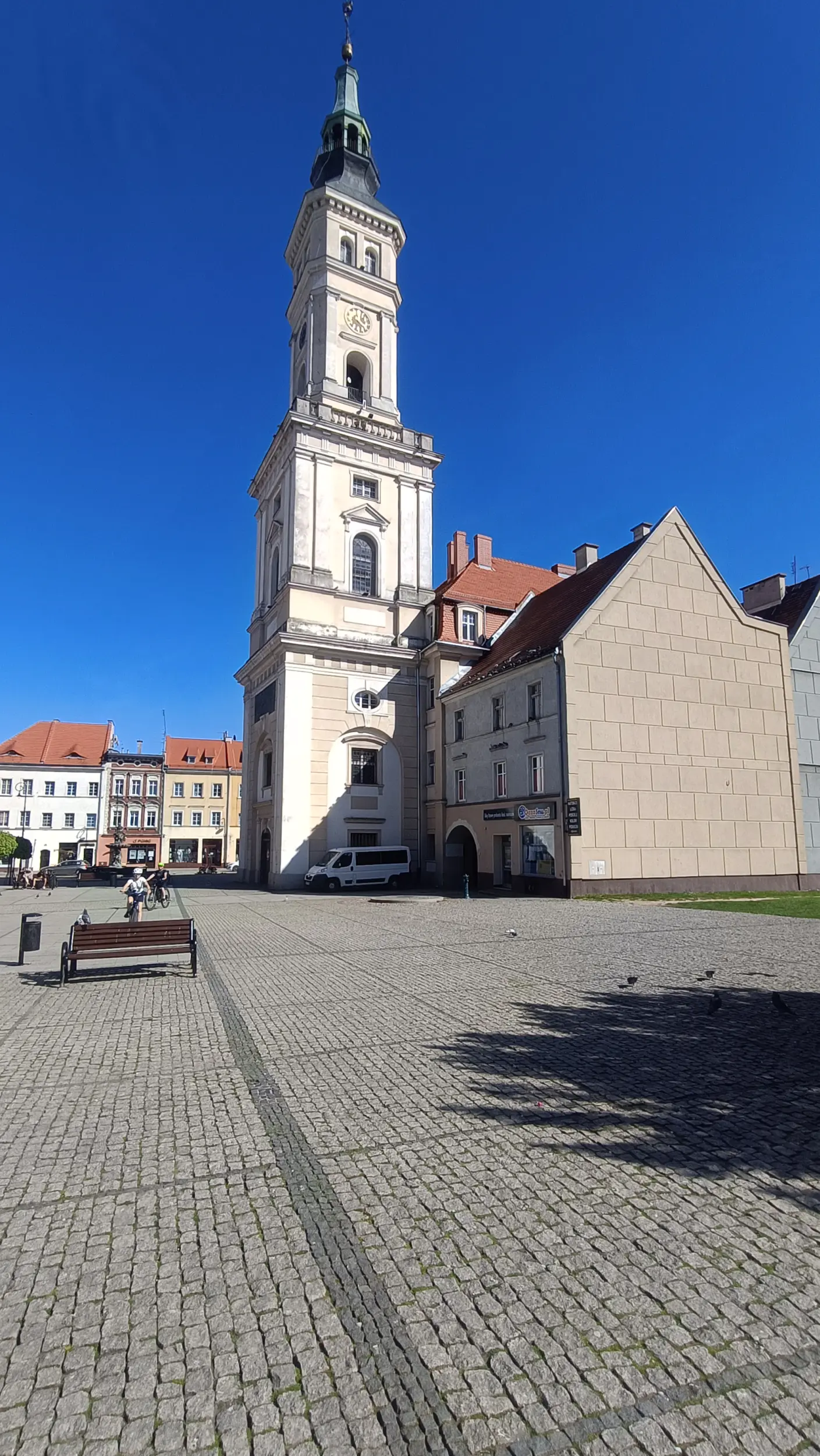 Koniec wycieczki na rynku w Prudniku
