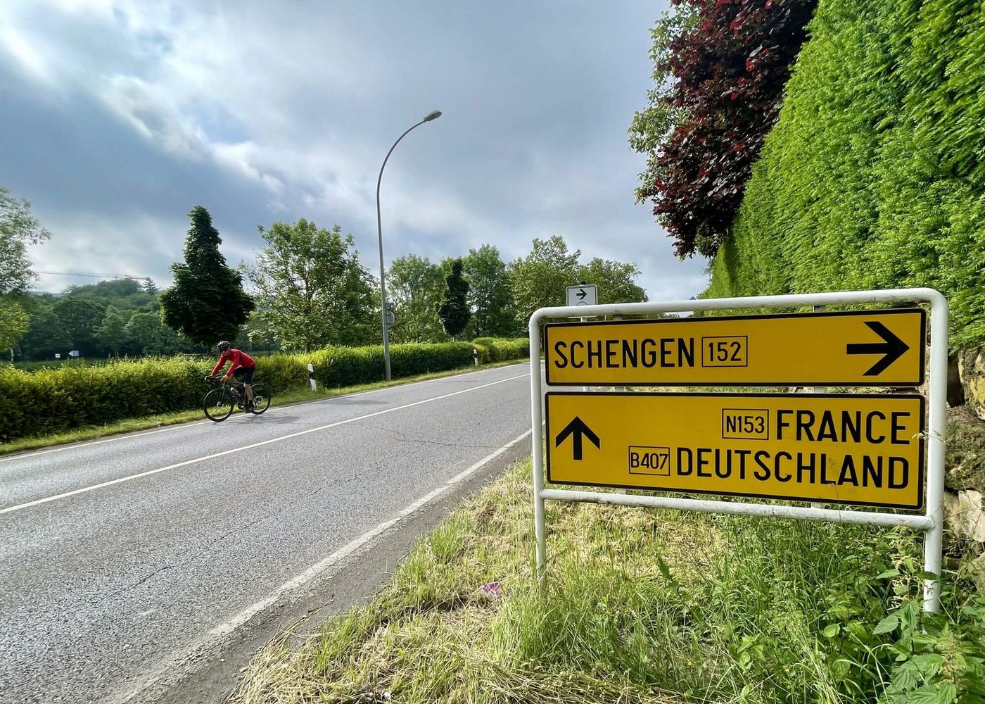 Rowerem po Schengen / fot. K. Kowalski Rowerem po Schengen / fot. K. Kowalski