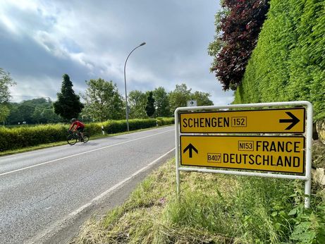 Rowerem po Schengen / fot. K. Kowalski