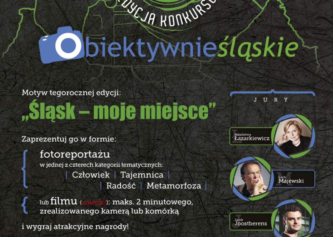 Plakat "obiektywnie śląskie" Plakat "obiektywnie śląskie"