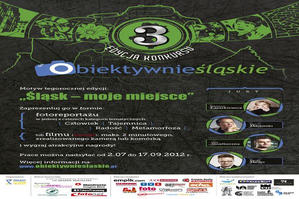Plakat "obiektywnie śląskie"