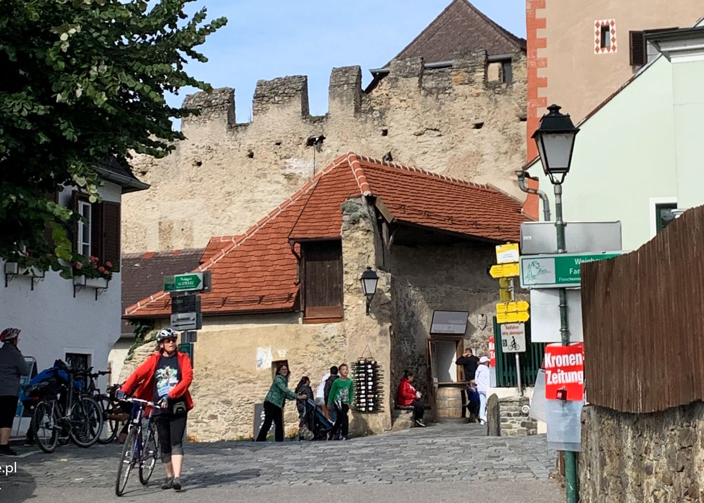 Rowerem po Austrii Durnstein / fot. Piotr Tomczyk Rowerem po Austrii Durnstein / fot. Piotr Tomczyk