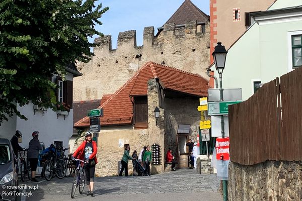 Rowerem po Austrii Durnstein / fot. Piotr Tomczyk