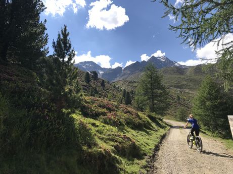 Rowerowe szlaki w Val Senales