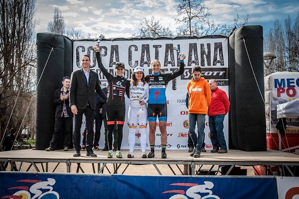Ania Szafraniec na podium w Catalan Cup International 2015