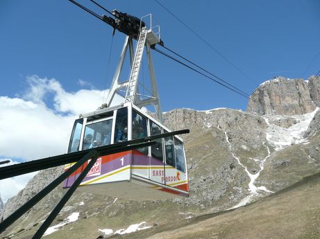 Gondola z bliska