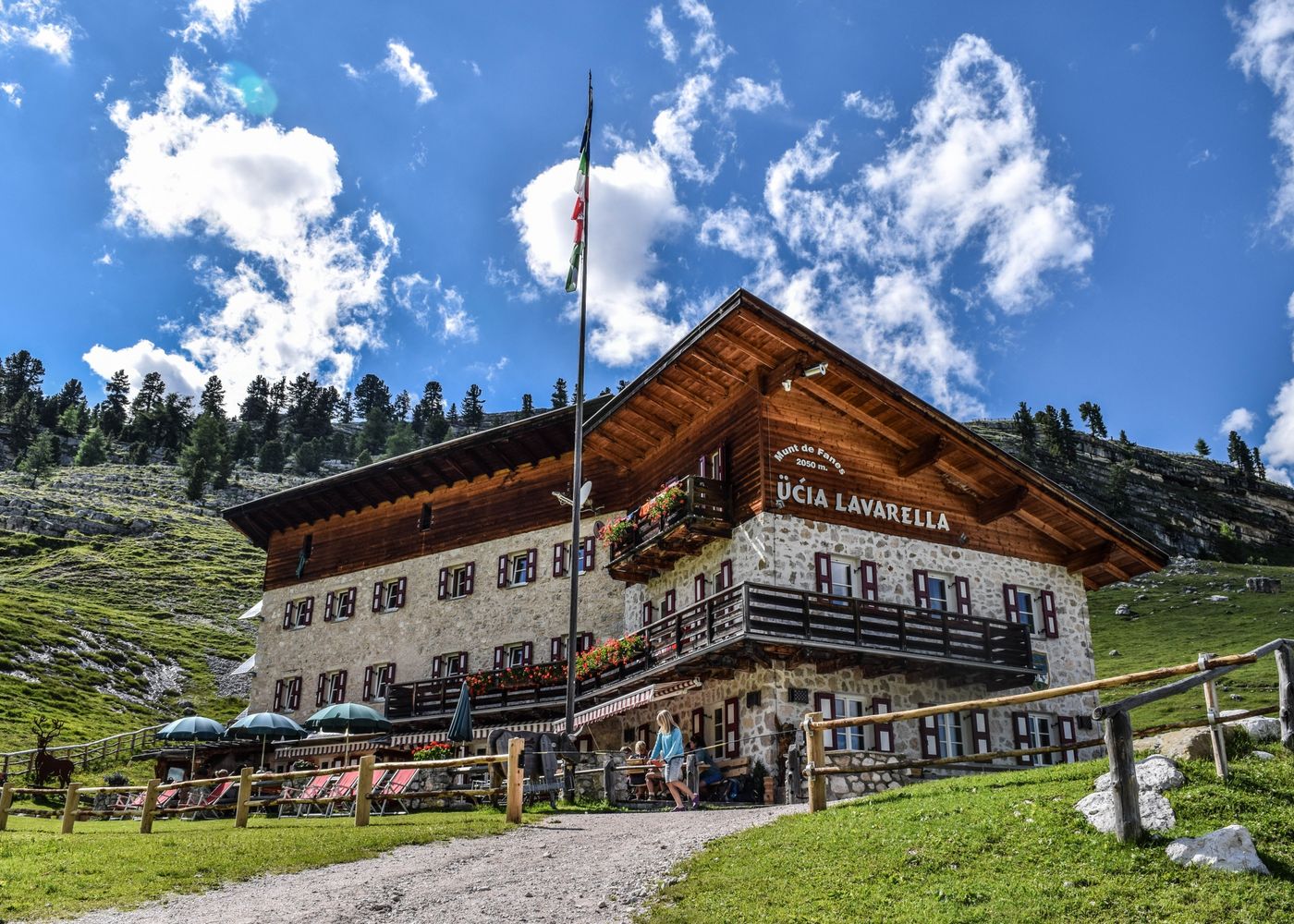 Schronisko Lavarella / ©Lavarella Hütte Schronisko Lavarella / ©Lavarella Hütte