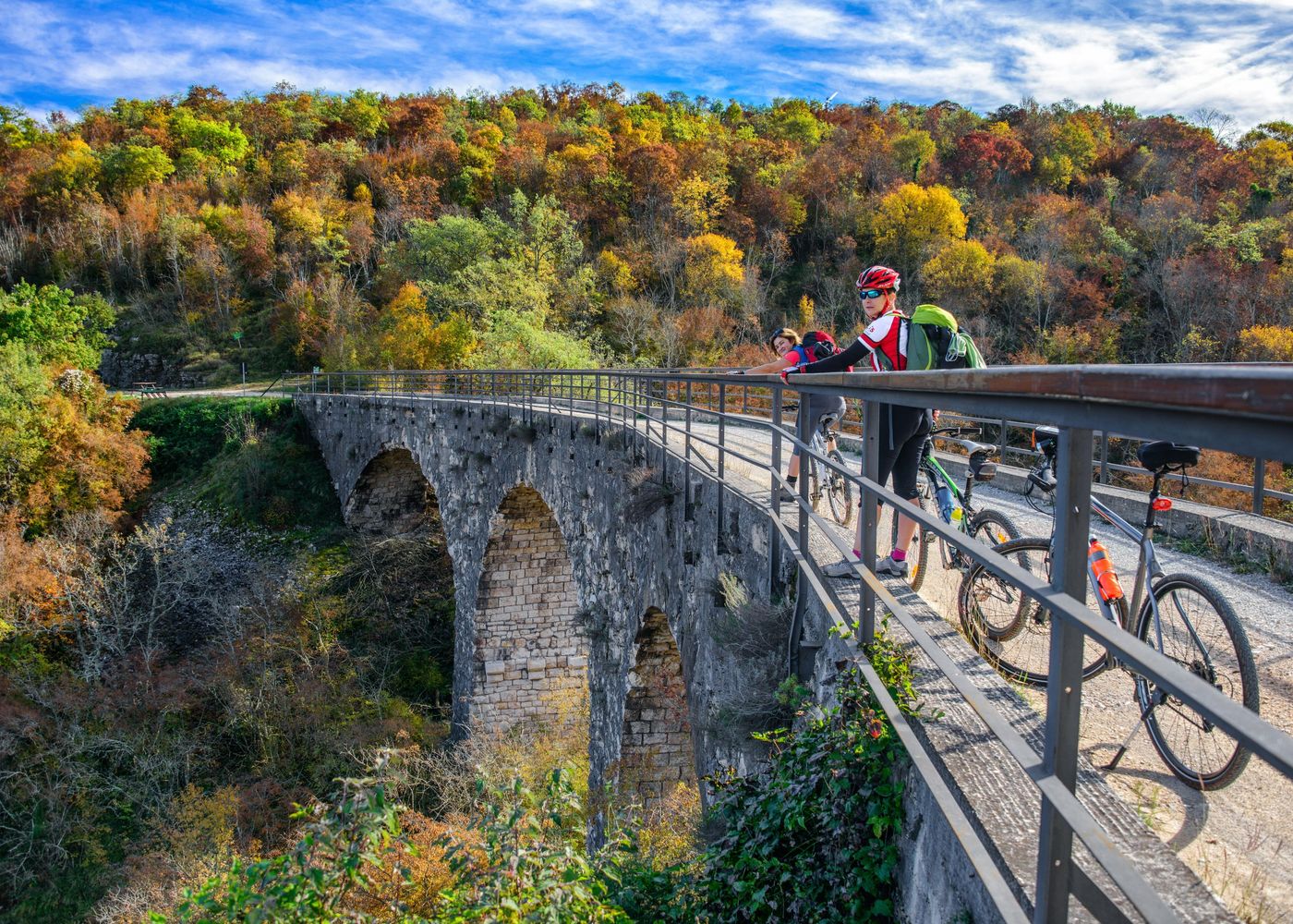 Trasa Parenzana, Fot. Aleksandar Gospić, Chorwacka Wspólnota Turystyczna Trasa Parenzana, Fot. Aleksandar Gospić, Chorwacka Wspólnota Turystyczna