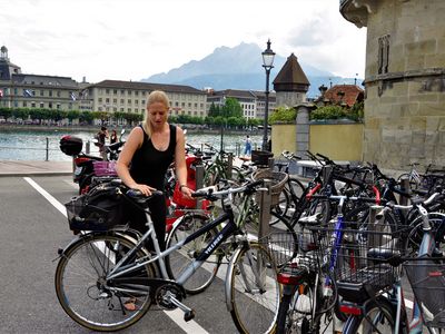 E-bikiem wokół Lucerny (foto: J. Kałucki)