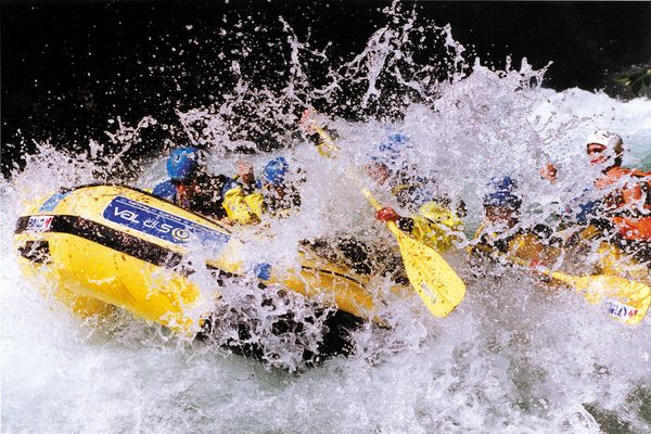 Rafting na rzece Noce w Val di Sole (foto: autor nieznany)