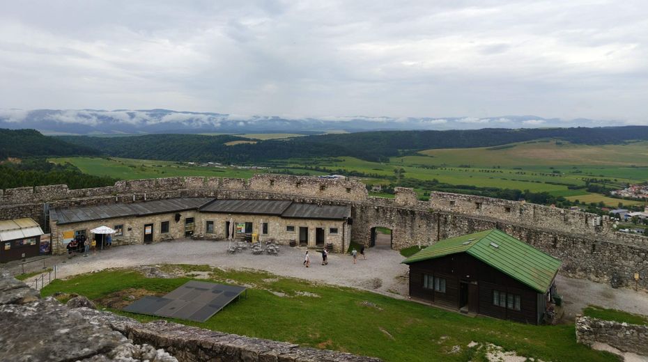 Widok ze Spiskiego Zamku