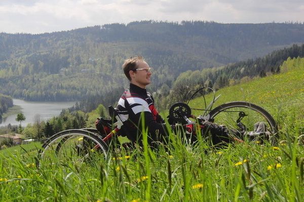 Darek Sobczak zawody rowerowe (foto: narty.pl)