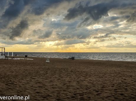 Jurmala  plaża (fot. P. Burda)