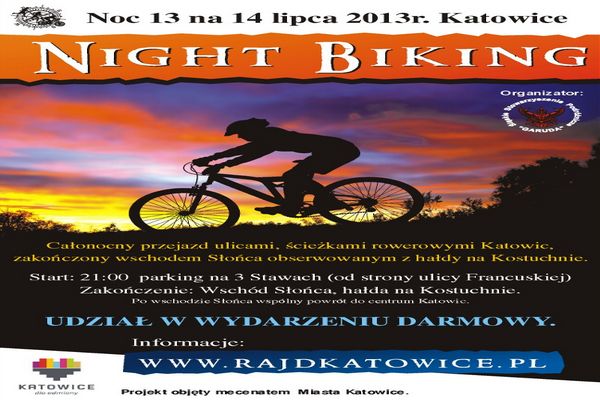 Plakat rajdu (Foto: nightbiking.pl)
