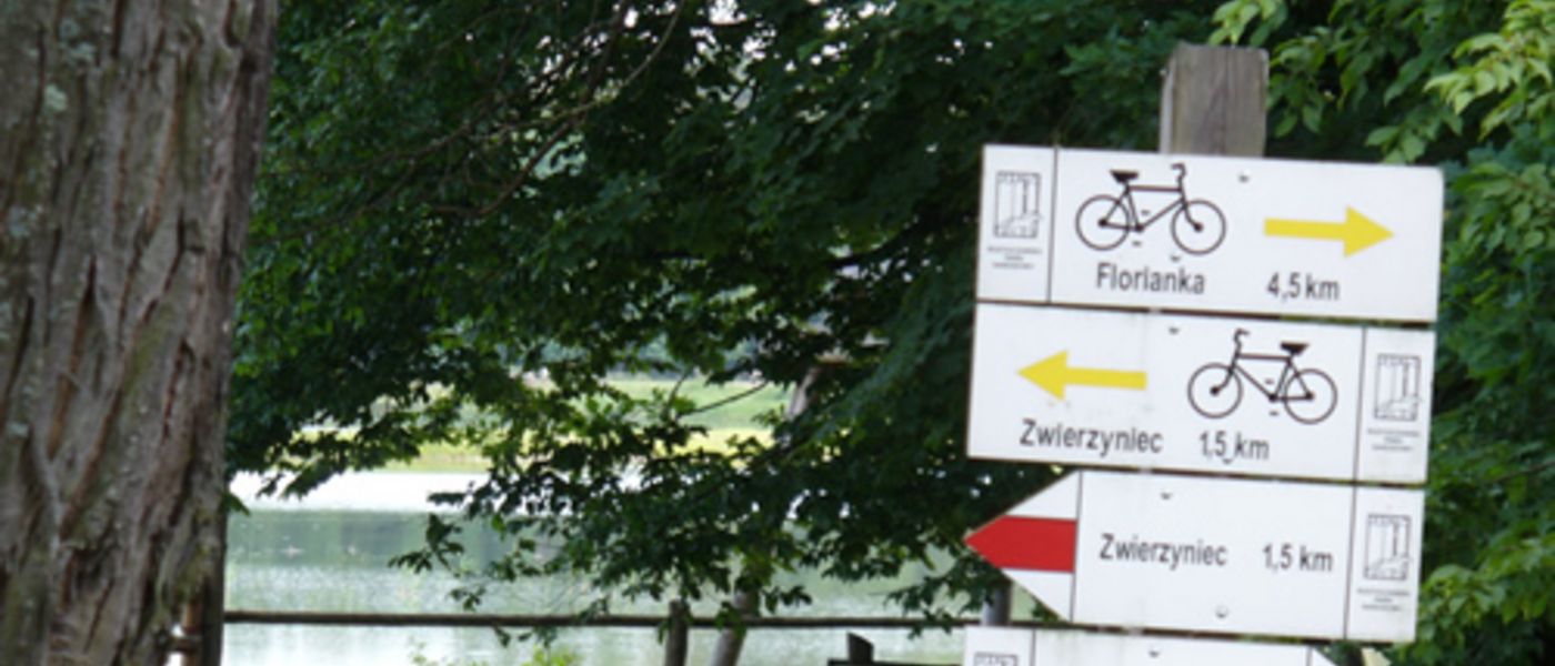 Skrzyżowanie szlaków w Zwierzyncu (foto: lubelskie.pl)