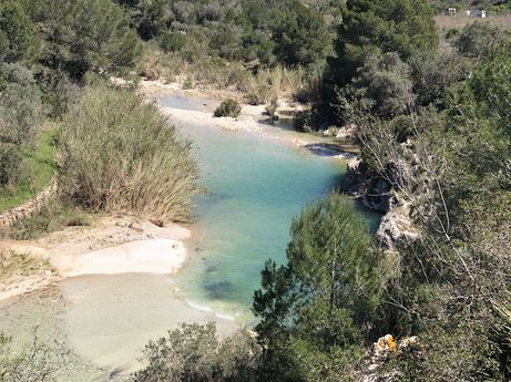 Wąwóz rzeki pomiędzy Gatta de Gorgos i Lliber (Calpe1) (fot. G. Waleczek)
