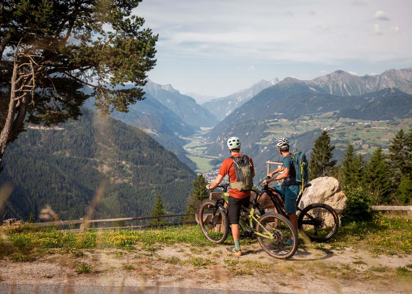 Na ebikach w Kaunerberg / (c)TVB Tiroler Oberland, Severin Wegener Na ebikach w Kaunerberg / (c)TVB Tiroler Oberland, Severin Wegener