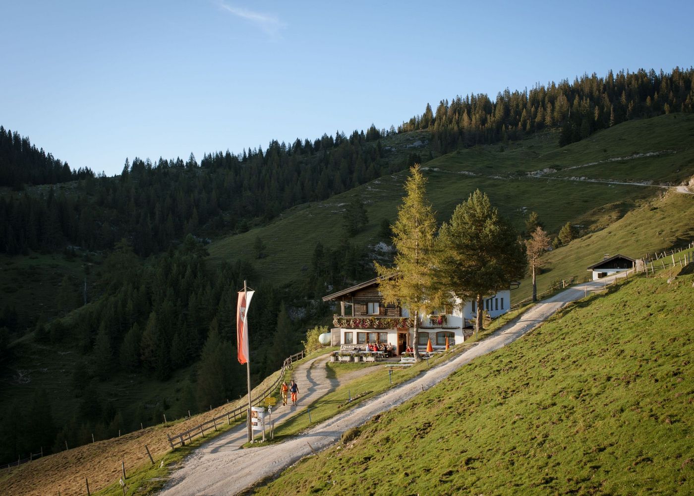 Szlak Orła etap 4 Buchacker Alm, Angerberg, Adlerweg Etappe / (c)Tirol Werbung, Jens Schwarz Szlak Orła etap 4 Buchacker Alm, Angerberg, Adlerweg Etappe / (c)Tirol Werbung, Jens Schwarz