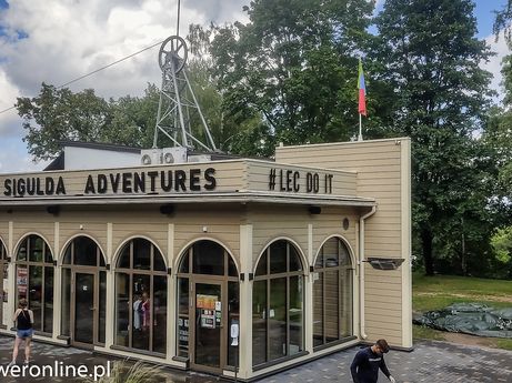 Sigulda Adventures - dla miłośników adrenaliny (fot. P. Burda)