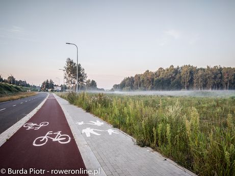 Nowa trasa rowerowa na wylocie z Katowic (foto: P. Burda)