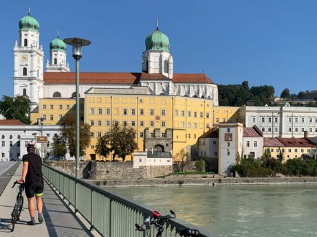 1 Etap Passau przejazd przez rzekę Inn