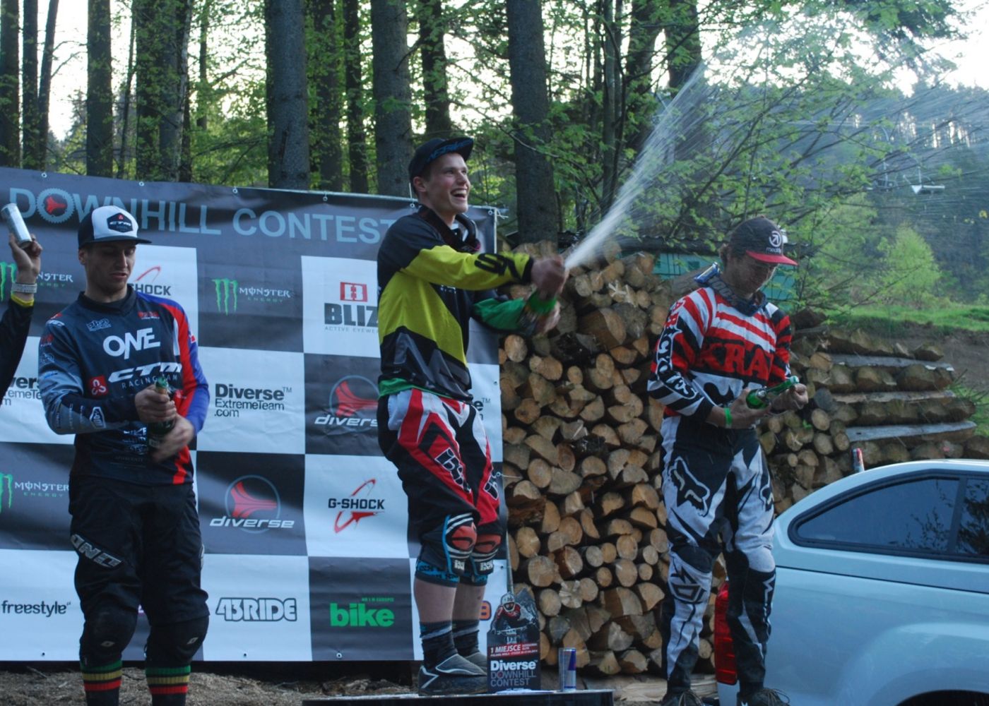 Diverse Downhill Contest - Podium (foto: Kamil Baran) Diverse Downhill Contest - Podium (foto: Kamil Baran)