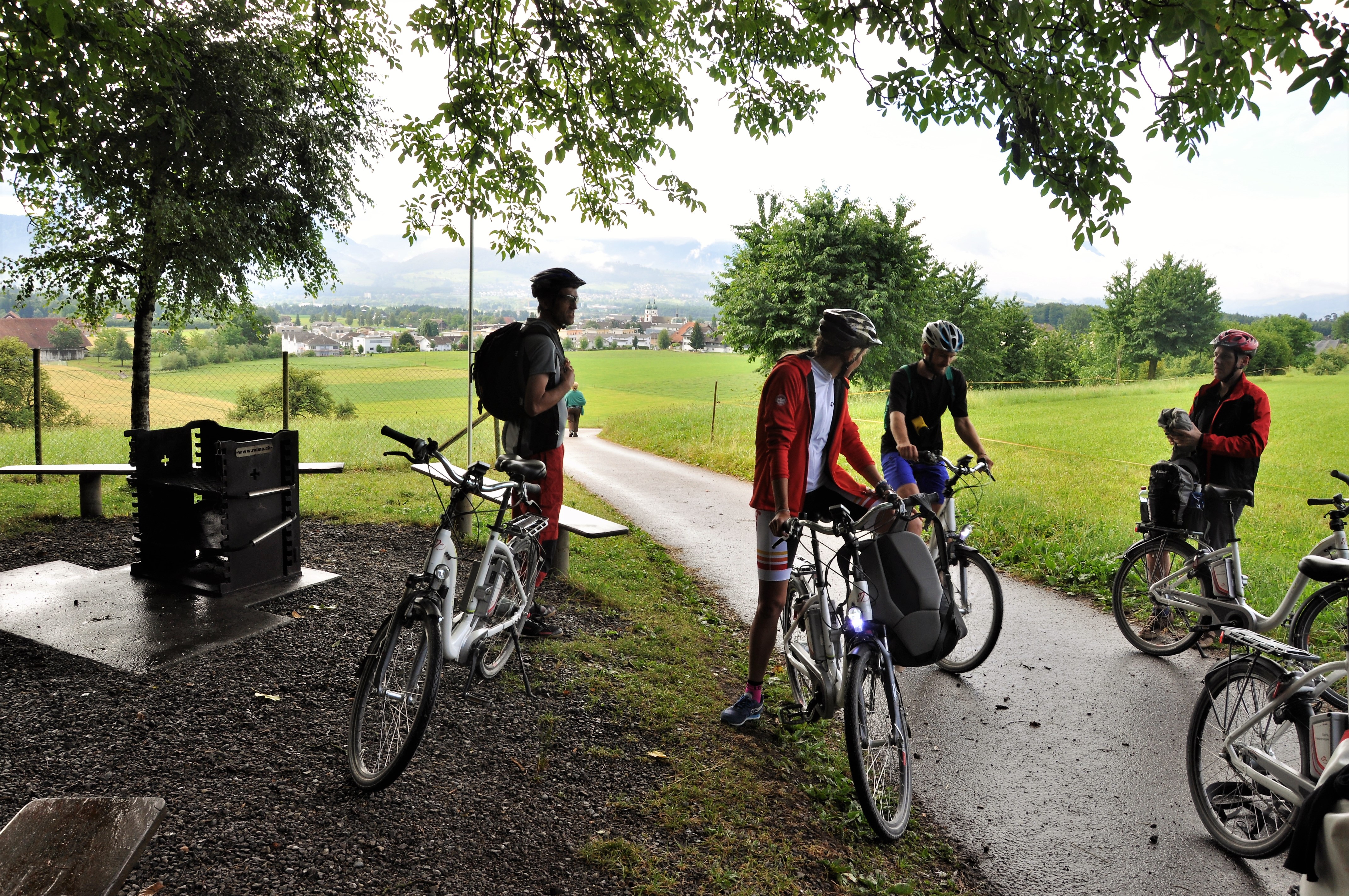 E-bikiem wokół Lucerny (foto: J. Kałucki)