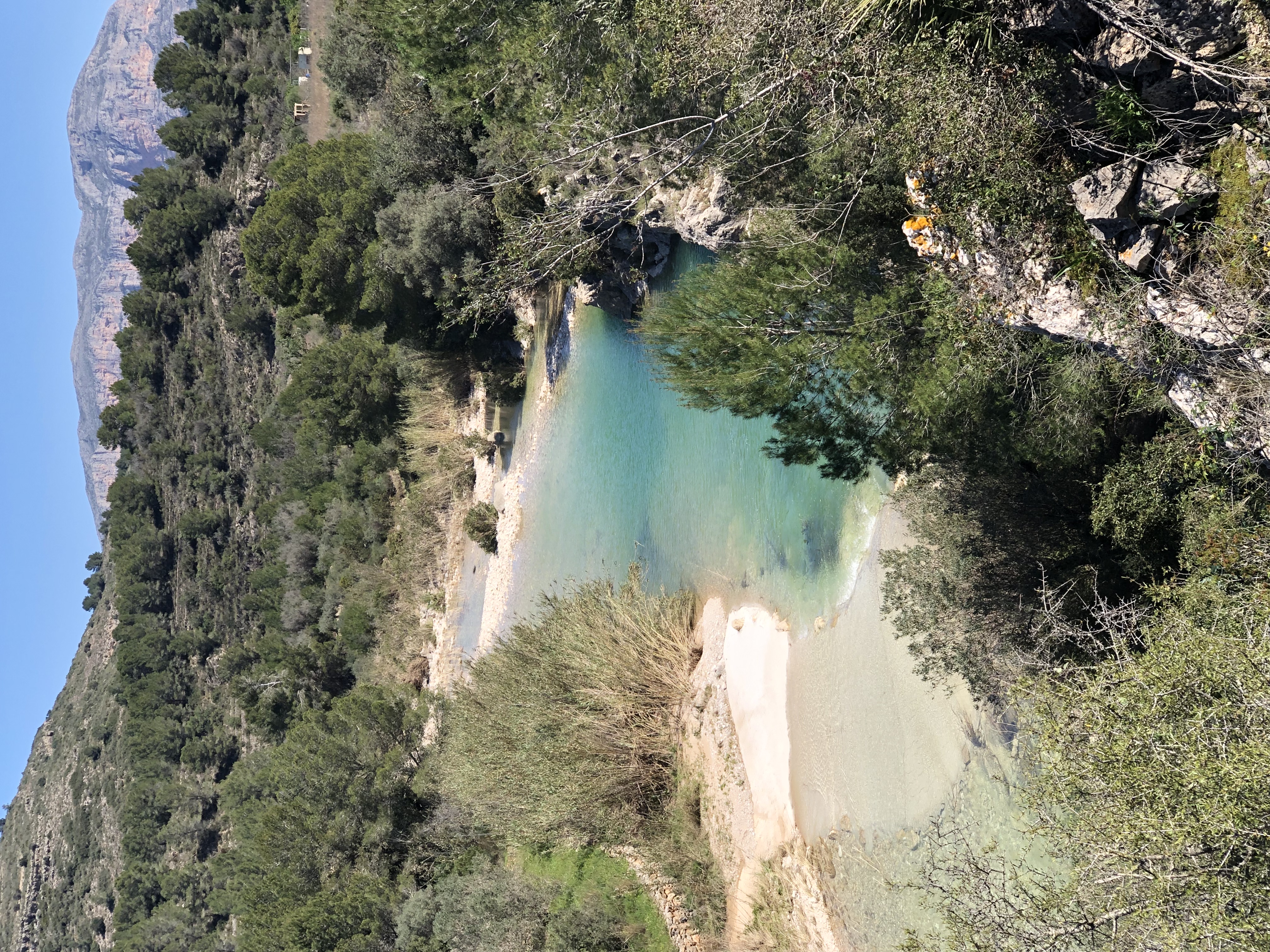 Wąwóz rzeki pomiędzy Gatta de Gorgos i Lliber (Calpe1)  (fot. G. Waleczek)