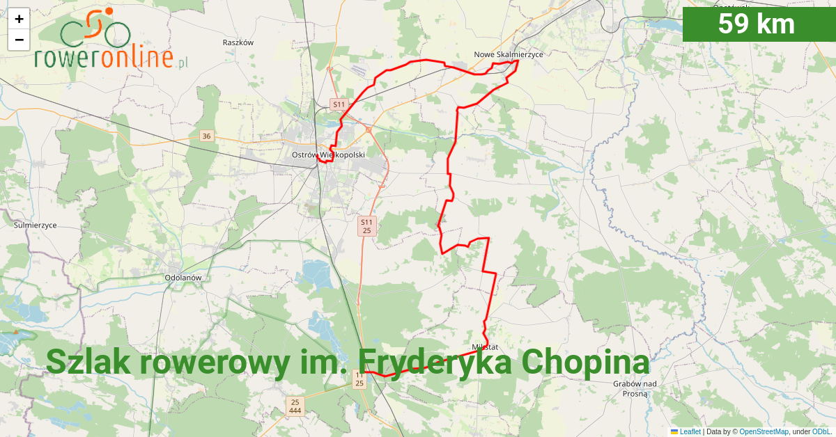 Trasa Rowerowa: Szlak Rowerowy Im. Fryderyka Chopina - Roweronline