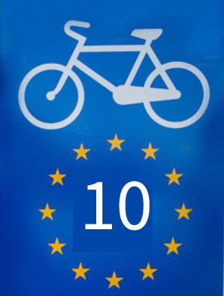Oznaczenie trasy rowerowej
