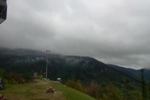 Zawoja PKL Bike Park Mosorny Groń Widok na stok