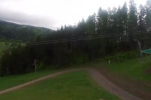 Kluszkowce Kluszkowce - Góra Wdżar Widok z górnej stacji