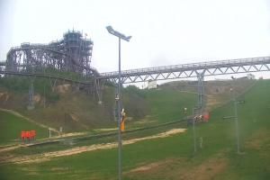 Kurzętnik Bike Park Kurza Góra Kurza Góra - widok na stok i wieżę