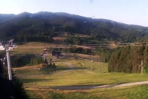 Kluszkowce Kluszkowce - Góra Wdżar Widok z górnej stacji