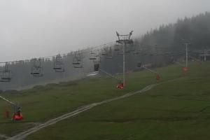 Stronie Ślaskie Czarna Góra Górna stacja kolei Żmija