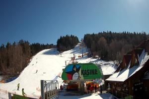Kasina Wielka Kasina Ski & Bike Park Dolna stacja kolejki krzesełkowej
