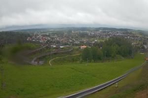 Kurzętnik Bike Park Kurza Góra Kurza Góra widok na stok