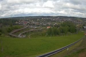 Kurzętnik Bike Park Kurza Góra Kurza Góra widok na stok