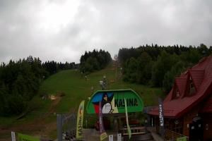 Kasina Wielka Kasina Ski & Bike Park Dolna stacja kolejki krzesełkowej