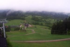 Kluszkowce Kluszkowce - Góra Wdżar Widok z górnej stacji