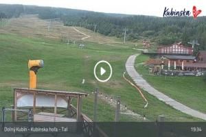 Kubínska Hoľa Kubínska Hoľa Dolna część 720 m n.p.m.