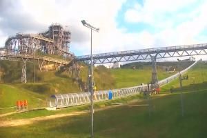 Kurzętnik Bike Park Kurza Góra Kurza Góra - widok na stok i wieżę