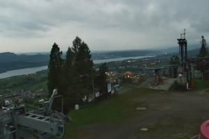 Kluszkowce Kluszkowce - Góra Wdżar Widok z górnej stacji