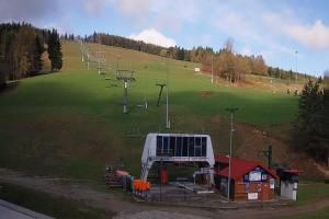 Krynica - Zdrój Bike Park Słotwiny Widok na stok