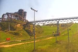 Kurzętnik Bike Park Kurza Góra Kurza Góra - widok na stok i wieżę