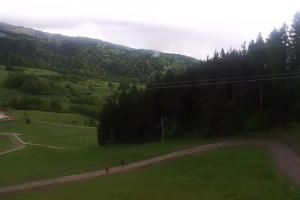 Kluszkowce Kluszkowce - Góra Wdżar Widok z górnej stacji