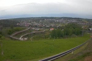 Kurzętnik Bike Park Kurza Góra Kurza Góra widok na stok