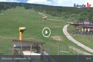 Kubínska Hoľa Kubínska Hoľa Dolna część 720 m n.p.m.