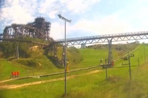 Kurzętnik Bike Park Kurza Góra Kurza Góra - widok na stok i wieżę
